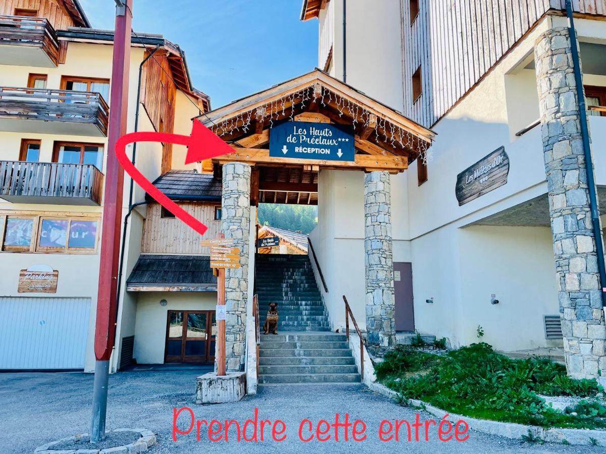 Les Orres 6 Places Coeur De Station Avec Piscine Exterior photo